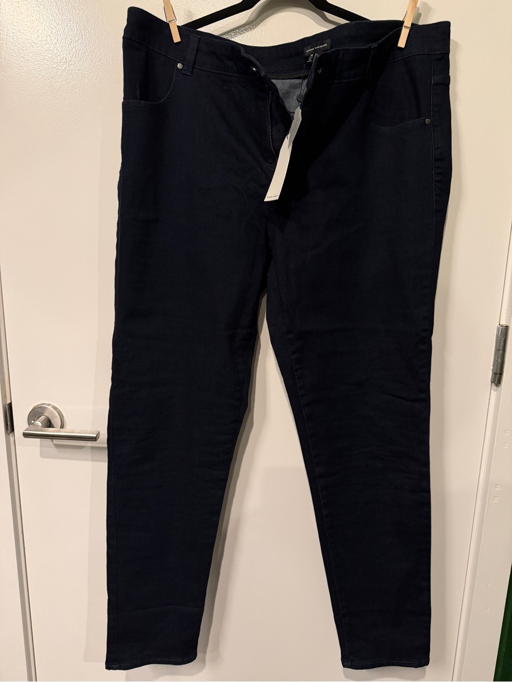Universal Standard Dark Wash Skinny Jeans